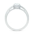 thumbnail image 2 of Rosec Jewels Certified Lab Grown Diamond 1 Carat Engagement Ring, EF-VS Quality - With Jewelry Box, 10K White Gold, US 8.00, 2 of 8