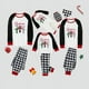 thumbnail image 1 of Pijamas familiares a juego de Navidad, juego de pijamas de Navidad, copo de nieve, Cristo, gris, 1 of 3