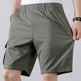 thumbnail image 2 of Athletic Shorts for Men - Men's Hiking Cargo Shorts Outdoor Casual Work Flat Front Shorts Summer Lightweight Quick Dry Shorts Activewear Workout Shorts for Men, 2 of 9