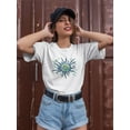 thumbnail image 2 of Anchor In The Sun Artwork T-Shirt Women -Image by Shutterstock, Female Small, 2 of 4