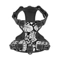 thumbnail image 4 of Lsque Tropical Leaves Dog Harness, No-Pull Pet Harness with 2 Leash Clips, Adjustable Soft Padded Dog Vest with Easy Control Handle for Large Dogs-Medium, 4 of 9