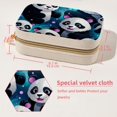 thumbnail image 5 of Panda Velvet Portable Jewelry Box with Removable Compartment - Necklace, Earring, and Travel Organizer - Gift, 5 of 7