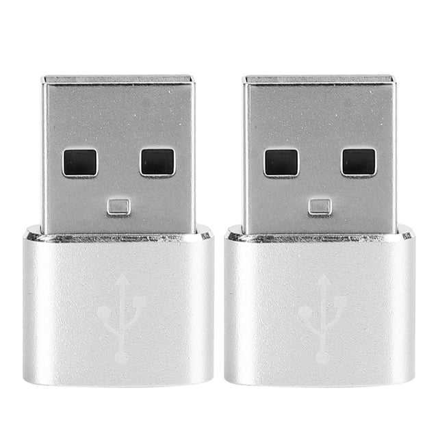Fine Workmanship USB Interface Standard Type-C Adapter, USB Adapter, Compatible For OTG Silver,Black,Gold,Red,Pink
