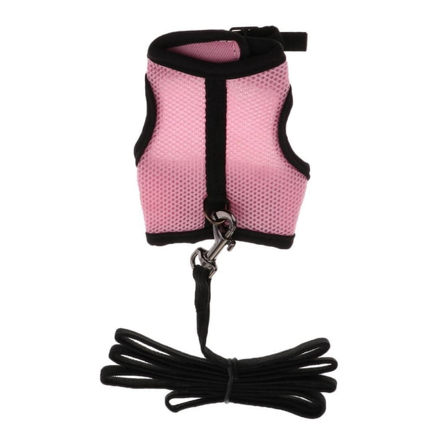 Methold Hamster Rabbit Guinea Pig Rat Ferret Mesh eash Breathable Harness Type3 NO3