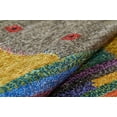 thumbnail image 5 of HongKong Grey Patchwork Polyester Area Rugs for Living Room Washable Rugs Boho Moroccan Area Rug Soft Geometric Bohemian Distressed Indoor Rug for Bedroom Dining Room Office Foldable Nonslip Rug, 5 of 9