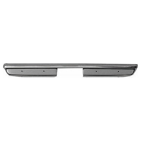Rear Bumper Face Bar - Compatible with 1967 - 1972 Chevy C10 Pickup 1968 1969 1970 1971