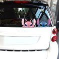 thumbnail image 2 of Nueva pegatina de dibujos animados de Lilo & Stitch de Disney para coche, calcomanías para espejo retrovisor de coche, figura de Anime para parabrisas trasero, regalos de decoración para coche, 2 of 5