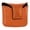 Basecamp Orange, variant on Haosy Coffee Brown Golf Mallet Putter Cover Strong Magnetic Leather Golf Club Headcover Closure