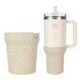 thumbnail image 1 of Bota de silicona para Stanley Cup Thxbag, 900 ml/600 ml, crema, 1 of 6