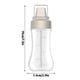 thumbnail image 3 of Botella Dispensadora De Condimentos, Utensilio De Cocina Multiusos, Botella Dosificadora Con Cinco Boquillas, Vertido Preciso Para Salsas, Aceites Y Aderezos, Color Blanco, 3 of 6