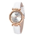 thumbnail image 2 of Price Down Sfonq Mothers Day Gift for Grilfriend Womens Watches ,Fashion Women Leather Casual Watch Luxury Analog Quartz Crystal Wristwatch,White Buy 2 Save 10%, 2 of 2