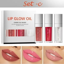 Lip Balm Set, Moisturizing Lip Gloss, Transparent Glossy Lip Oil for Hydrating and Nourishing Lips, Easy Application with Mirror Finish, Versatile Lip Care Combination