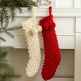 thumbnail image 3 of Bas de Noël Tricotés Extra Larges 18 Pouces pour Fête Familiale Décorations de Cheminée Festive, 3 of 6