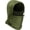 Green, variant on Winter Balaclava Ski Mask for Men, Windproof Beanie Hat Therma Fleece Hood, Winter Snow Gear for Outdoor, Skiing