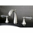 thumbnail image 2 of Kingston Brass Widespread Bathroom Faucets With Oil Rubbed Bronze KS2975WLL, 2 of 5