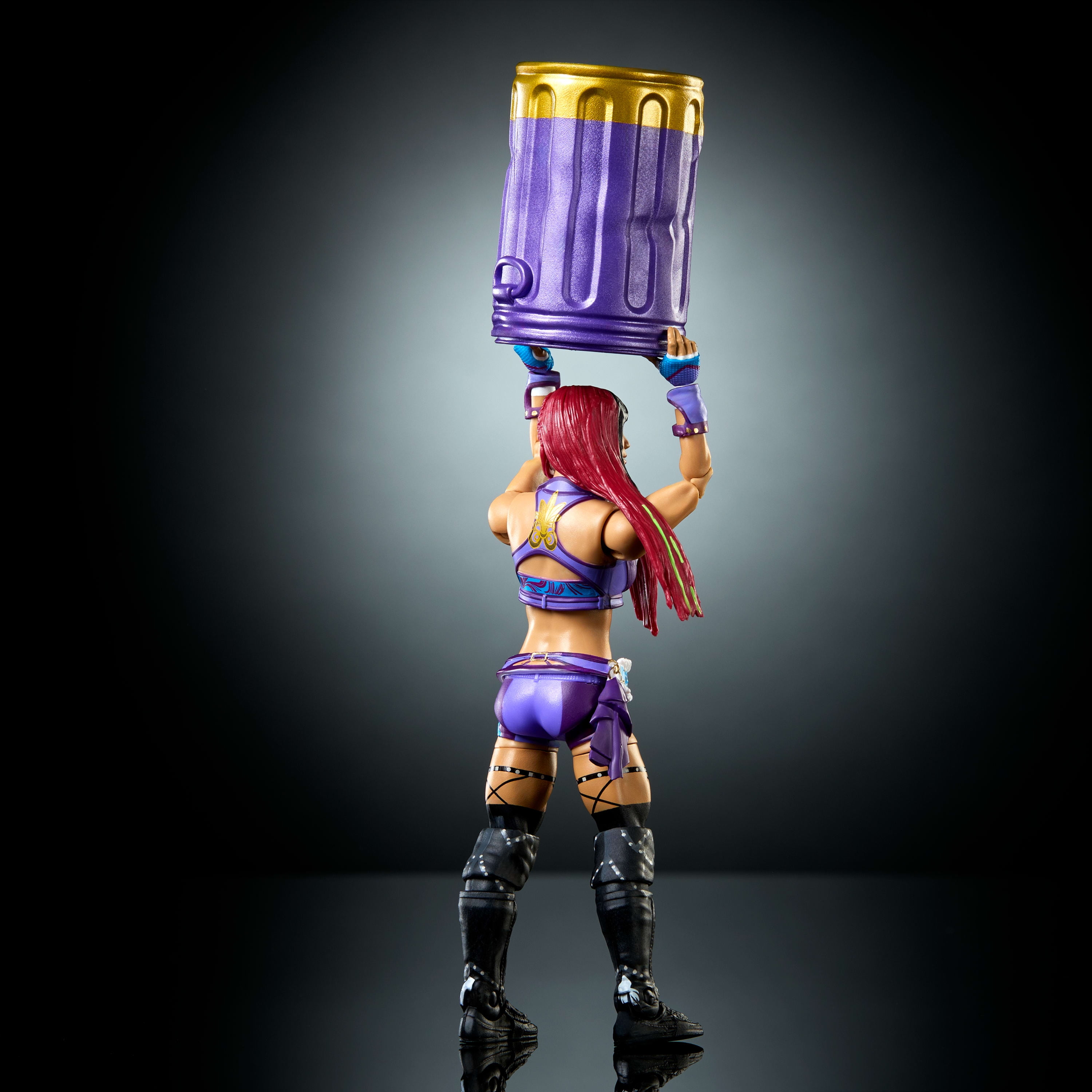 WWE Elite Iyo Sky Action Figure, Series #122 Set, 6-inch Collectible with Articulation & Accessories