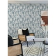 thumbnail image 2 of By Dylan M Larkspur Blue Peel & Stick Wallpaper, 2 of 3