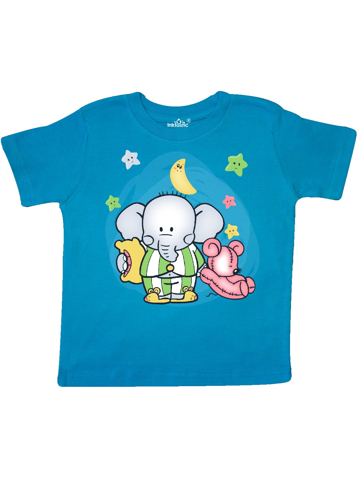 INKtastic - Elephant Pajamas Toddler T-Shirt - Walmart.com ...