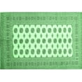 thumbnail image 1 of Ahgly Company Indoor Rectangle Persian Emerald Green Traditional Area Rugs, 3' x 5', 1 of 4
