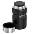 Thermos Stainless King Vacuuminsulated Food Jar, 24 oz, Matte Black
