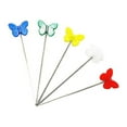 thumbnail image 4 of 100Pcs en Plastique Tête Plate Quilting Couleur Mixte DIY Aiguilles à Coudre Type 3, 4 of 9