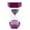 2 Minutes-Purple, variant on Abbracc Hourglass Sand Timer Hourglass Sand Clock Timer 2 Minutes- 2 Minutes-