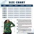 thumbnail image 7 of Jeiento Christmas Lights Women's Moisture Wicking Golf Shirts, Holiday Tops, Long Sleeve V Neck Quick Dry Sun Protection Tennis Shirt for Holiday Events Outdoor Travel, 7 of 7