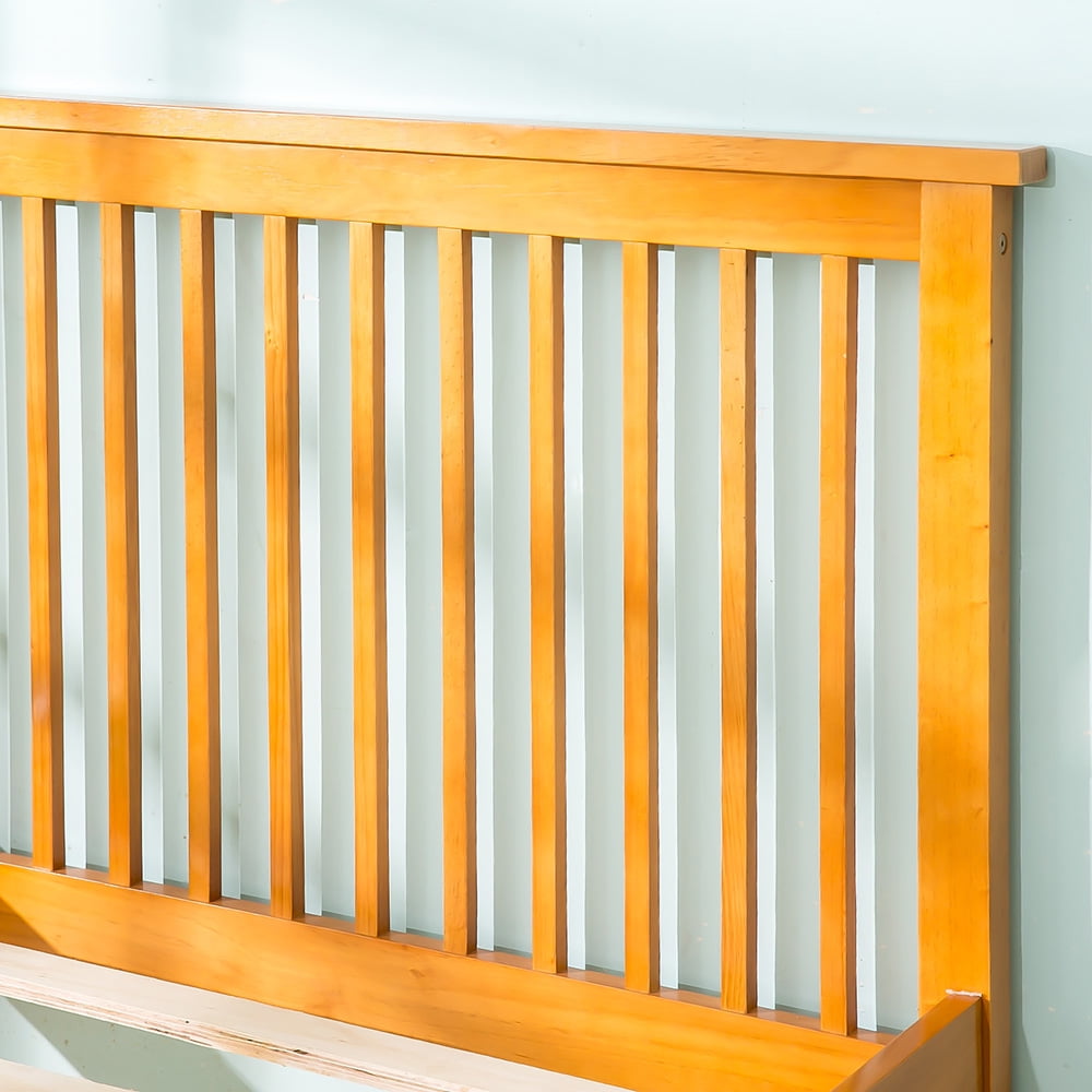 Private Jungle Sale Twin Size Wood Platform Beds, Bed Frame with Headboard and Footboard, Oak Private Jungle Sale Twin Size Wood Platform Beds, Bed Frame with Headboard and Footboard, Oak