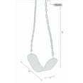 thumbnail image 7 of Heavy Duty Flexible Green Belt Swing with Coated Metal Chain, 7 of 7