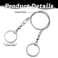 thumbnail image 3 of Stainless Steel Hand Pull Wire Saw Rope,27.6" T-Handle Portable Compact Pocket Survival Wire Cutting Saw, Heavy Duty Outdoor Emergency Camping Tool for Tree Branch Wood Cutting & Field Survival Use, 3 of 4