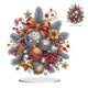 thumbnail image 1 of 5D DIY Diamond Art Decoraciones Mesa Kit Adornos Escritorio Acrílico Forma Especial Tema Navidad Invierno para La Oficina en Casa, 1 of 9