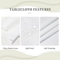thumbnail image 4 of Happy Birthday Tablecloth Rectangle, Birthday Table Cloth for Home Party Dining Table Decor, Multi-Use Washable Bithday Gift Tablecloth, 4 of 6