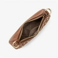 thumbnail image 2 of Michael Kors Leather Shoulder Bag Crossbody, Brown, 2 of 4