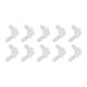 thumbnail image 5 of 10Pcs Elbow Hose Joint 90 Degree Connector Adapter L Shape Equal Diameter Plastic Fittings 6.4mm, 5 of 5