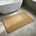 thumbnail image 5 of Bxaolu Memory Foam Bath Mat, Super Soft Absorbent Bathroom Rug Non Slip, Quick Dry, Machine Washable Floor Carpet for Tub Shower, Home Decor Accessories, 20x31.5 Inch, 5 of 8