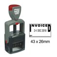 thumbnail image 1 of Printtoo Heavy Duty Dater Stamp Self Inking With Invoiced By Text Office Stationery Date Rubber Stamp-Black, 1 of 1
