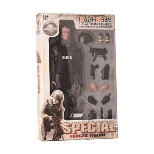 BINGLI 1/6 Scale Action Figure Set Highly Detailed & Soldier Models with Gear and Accessories Perfect for Collectors and Toy Enthusiast for Teens and Adults Toy (12 Inch)