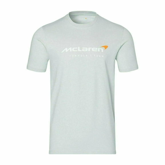McLaren F1 Men's Core Essentials Logo T-Shirt -Black/White/Papaya/Phantom/Storm Gray