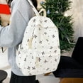 thumbnail image 5 of Bow Backpack Bowknot Backpack Set For Students Cute Aesthetic Daypack With Bow, 5 of 5