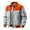 Orange #011, variant on Mens Jacket Bomber Zip Up Flight Lightweight Jackets Casual Stylish Fall Winter Coats Navy 2XL