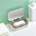thumbnail image 2 of Jiaeri Self-Draining Soap Holder for Bathroom,Soap Dish with Raised Ridges,Non-Slip Soap Box for Shower & Kitchen,Keep Soap Dry Countertop Clean,Plastic Soap Stand, 2 of 7