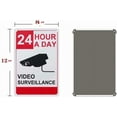 thumbnail image 4 of New Aluminum Sign No Trespassing - This Property is Protected by Video Surveillance - Private Sign|Indoor and Outdoor Wall Decoration Garage Street Yard Metal Tin Sign 8x12 inches, 4 of 5