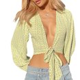 thumbnail image 1 of SAYOO Blusa de flores de verano para mujeres SAYOO moda, 1 of 9