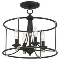 Minka Lavery Westchester County 15 3/4"W Sand Coal 4-Light Ceiling Light