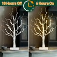 thumbnail image 3 of Batería EAMBRITE con forma de árbol LED de abedul, 56 cm, 24 LED de color blanco cálido, 3 of 8