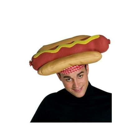 Adult Hot Dog on a Bun Hat