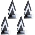 thumbnail image 1 of Pcs Geometric Sticky Hooks Wall Mounted Coat Racks Creative Hook Organizer, 1 of 4