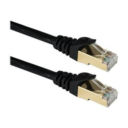 CAT 7 Ethernet Cable (25 FEET) LAN, Network, Patch, Internet Cable (7.6m) Dual-Shielded (STP) Supports, CAT 7 / CAT 6a, 10 Gigabit (25 ft) RJ45, Snagless