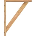 thumbnail image 3 of Ekena Millwork 3 1/2"W x 26"D x 34"H Traditional Block Smooth Bracket w/ Offset Brace, Western Red Cedar, 3 of 25