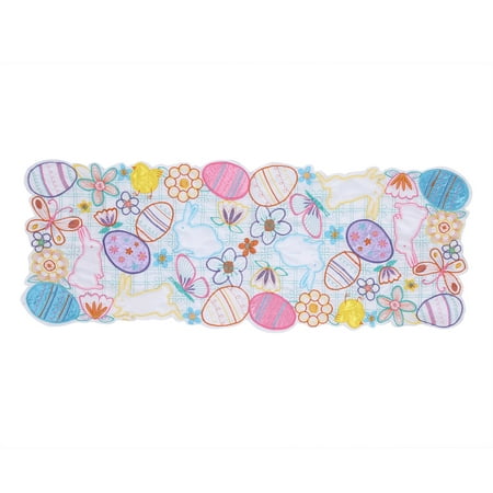 

Easter Table Mat Soft Easter Table Cover Pad Outdoor For Easter 34 X 88cm / 13.4 X 34.6in